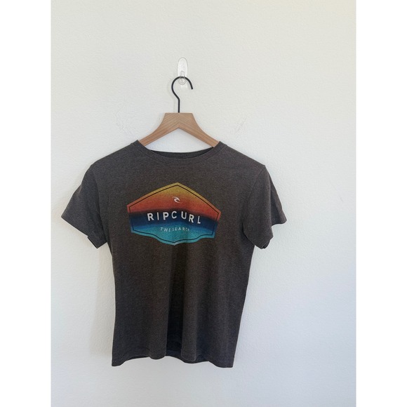 Rip Curl Other - Rip Curl Boys The Search Graphic Tee Charcoal Grey Heather Shirt Small S